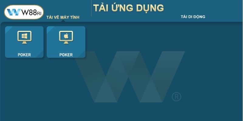 Hướng dẫn tải app W88 về máy tính cực nhanh